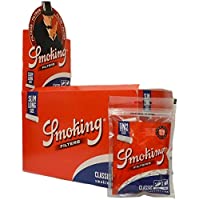 30 Bolsas de Filtros Smoking slim long. filtros largos finos.